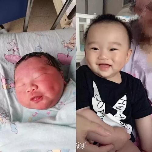 样貌|宝宝刚出生时有多丑?满月就能看到大变化,宝妈:幸亏当初没扔了