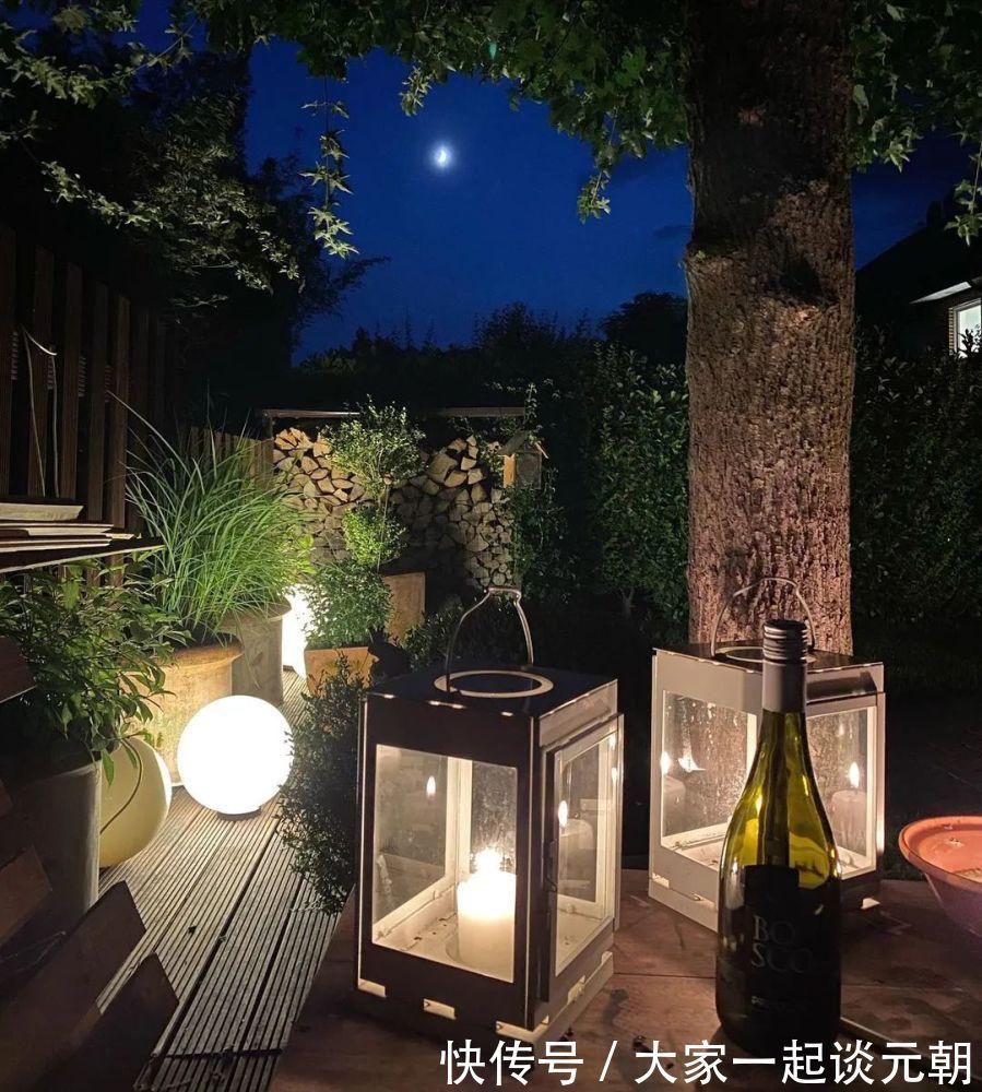 花园|25款花园灯光案例,用一缕柔和而诱人的光泽,打造浪漫唯美花园