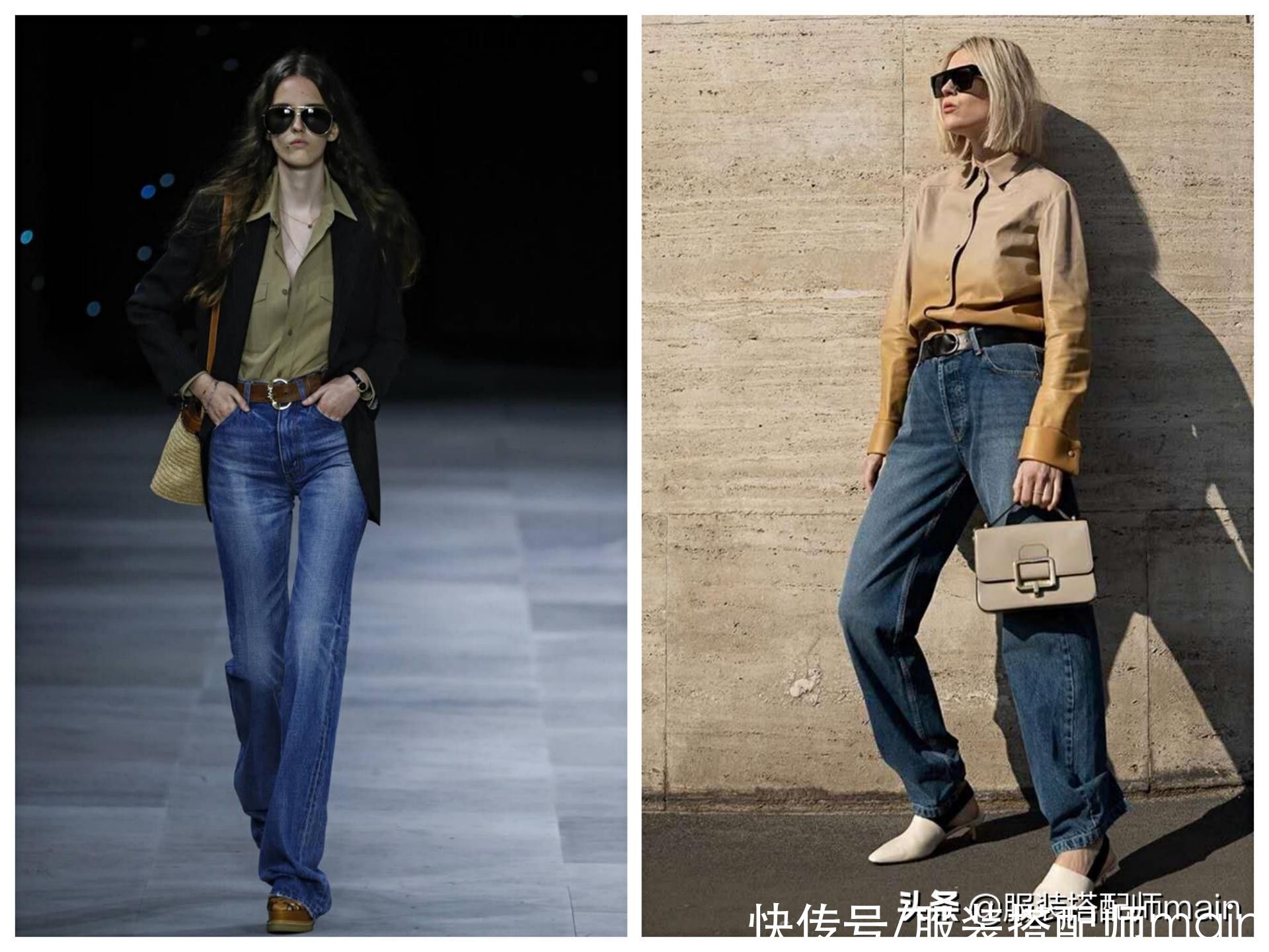 个子矮、小肚腩、腿短、臀宽、微胖，直筒牛仔裤通通帮你解决