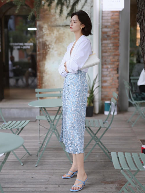 适合职场穿的“衬衣”穿搭灵感：学会这几种“法式”搭配法