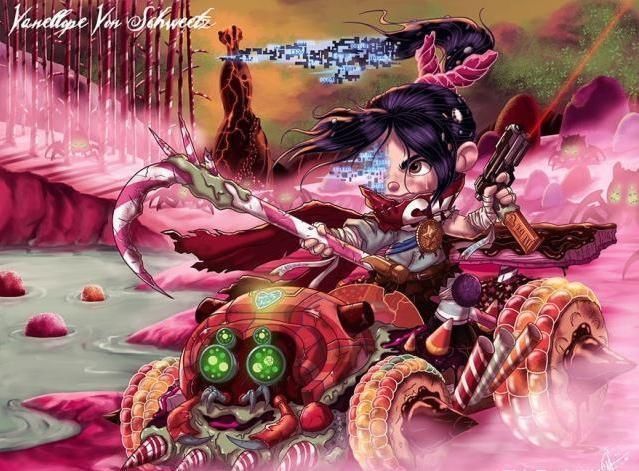 白雪公主#迪士尼公主变成恐怖“怪物”,丧尸让人害怕,吸血鬼画风妖娆