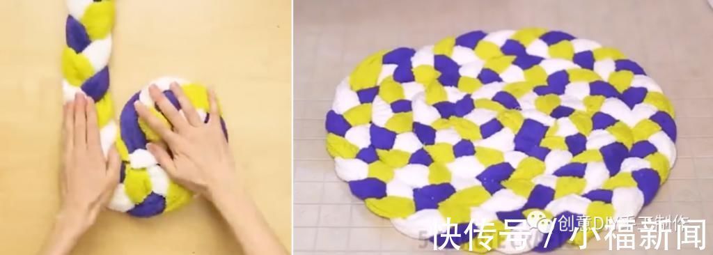 旧衣服、旧毛巾、毛线、麻绳这些改造在地毯，少钱又实用
