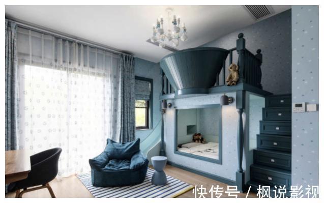 上下铺|同样是儿童房，机智的父母这样设计，怪不得熊孩子看完想住进去！