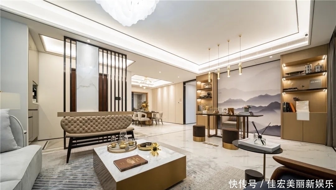 豪宅|95后小伙子的“豪宅”，165㎡新中式之家，水墨乘风，叫人佩服