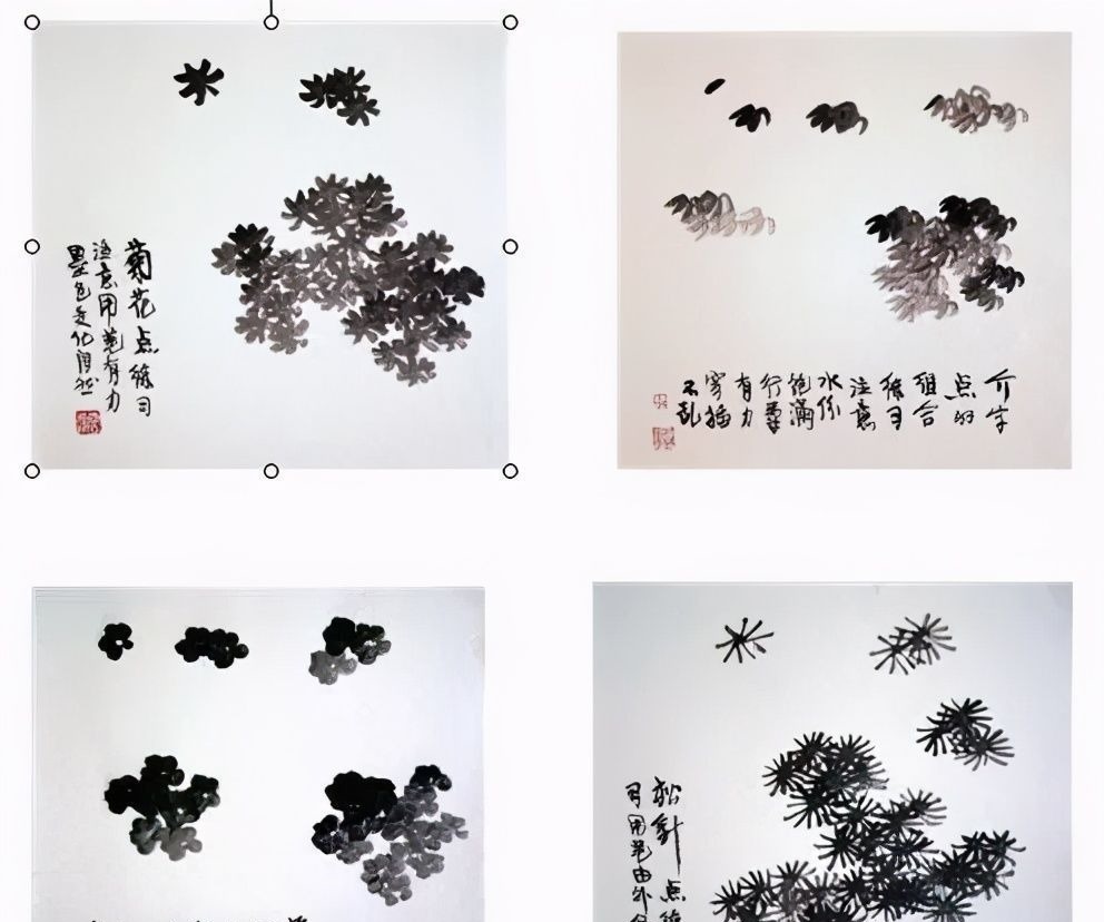 竹林!中国画如何画松树、丛树、柳树、竹林,中国画树的画法大全