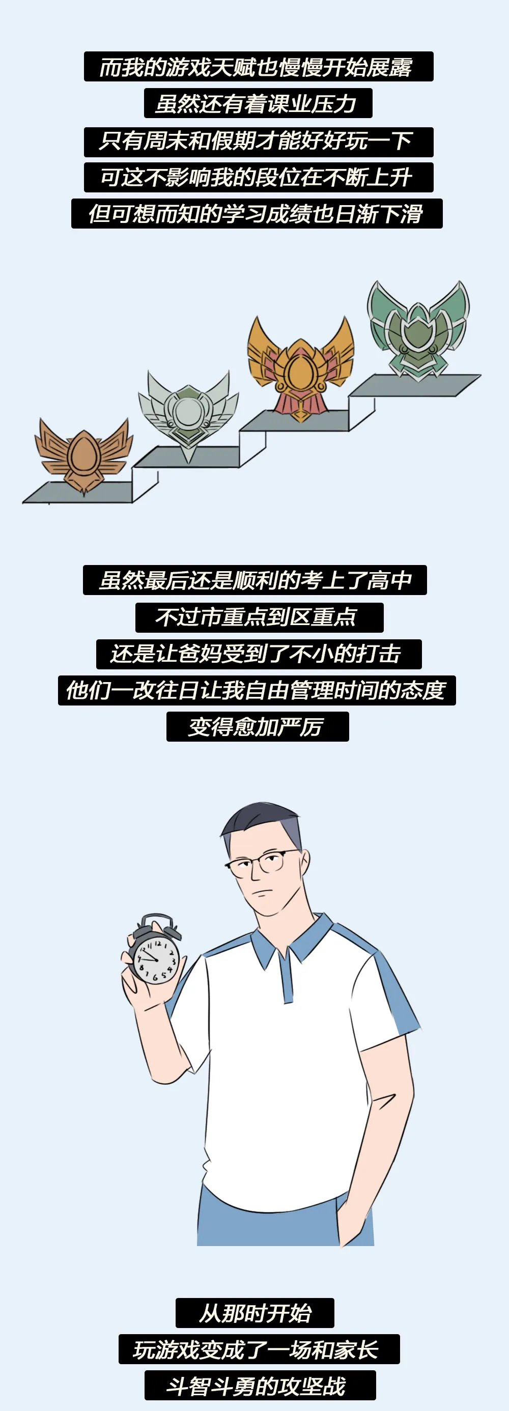 出息|漫画：打电竞能有什么出息