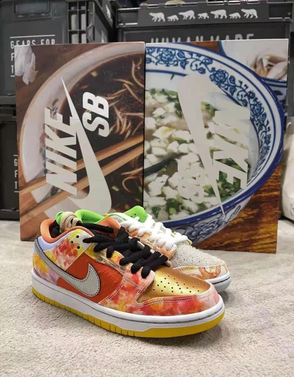 鞋盒|发售预警!“中华美食”Dunk轻松破万,多店开始登记!