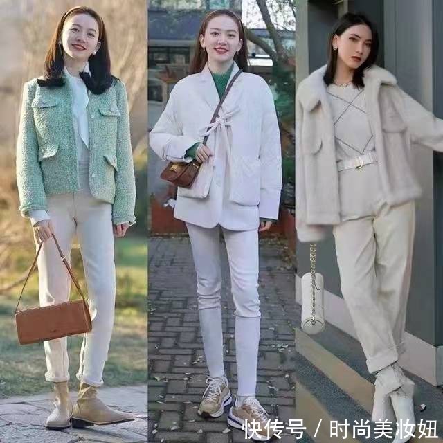 色彩 谁说“小白裤”是显胖的?看看这些小白裤搭配,显瘦洋气又有气质
