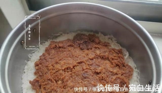 糯米|两勺糯米粉一把大红枣,做出夹心枣泥糕,香甜软糯,比面包还好吃