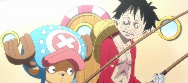 乔巴|海贼王路飞吃货属性点满,一言不合就“吃人”,5位差点被吃掉