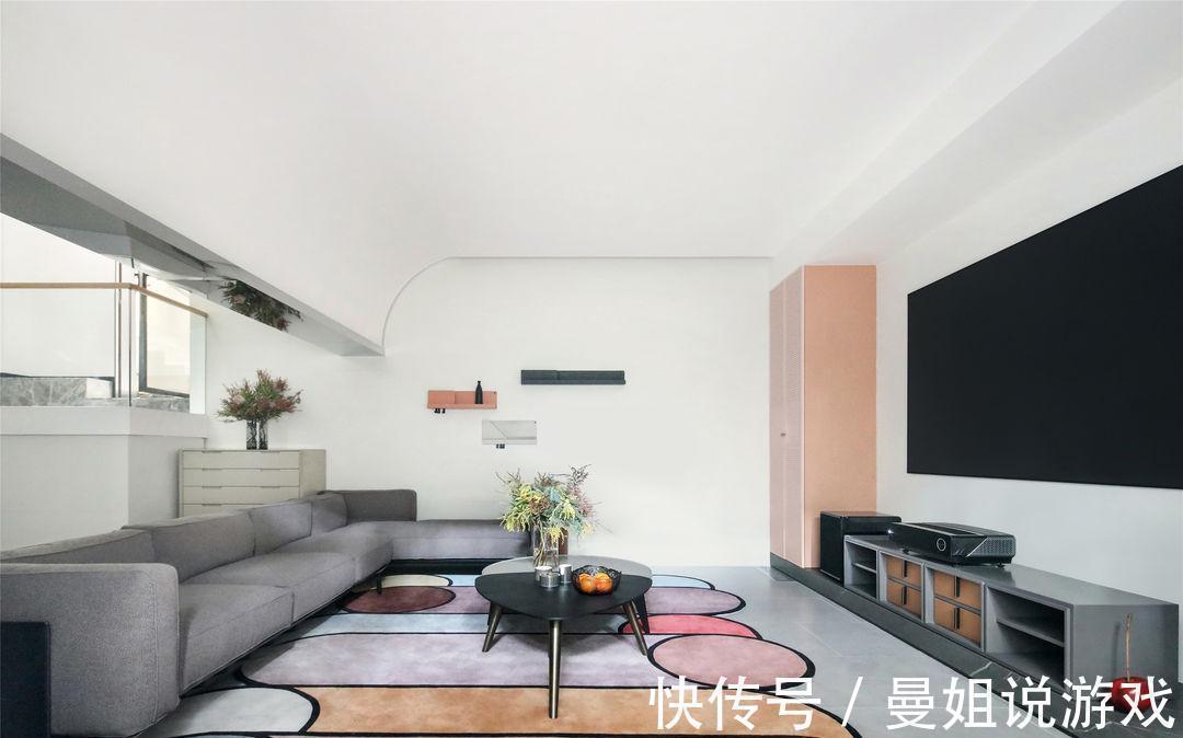 娱乐区|现代简约风别墅设计,用心感受生活本质,回归纯真心态