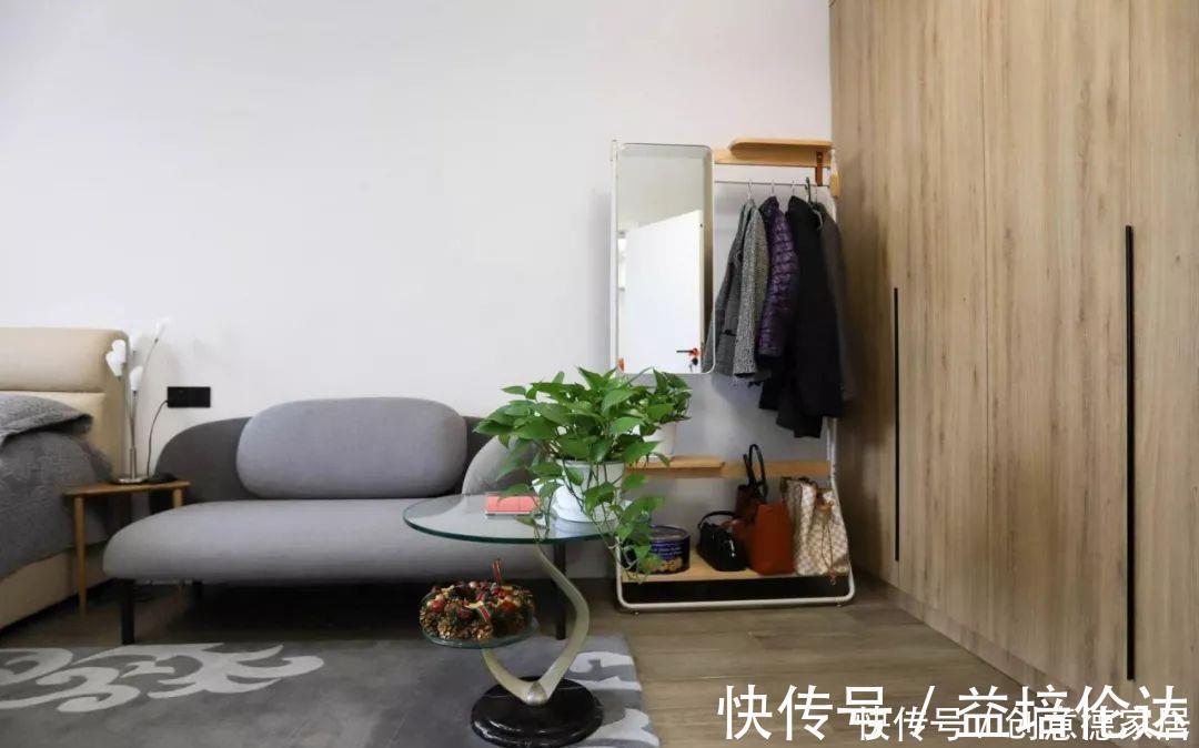 主卧|59㎡小两居，客餐厅合并功能叠加，中岛式厨房收纳满分，超实用！