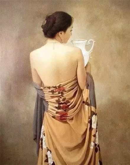 油画!日本著名油画家 森木草介,一辈子只画一个模特经典作品欣赏