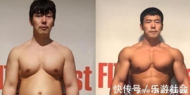 小伙|当肌肉男停止训练6个月，小伙晒出前后变化图，网友：差别真明显