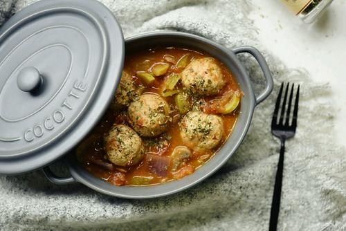 低脂又美味的鸡肉丸子，好吃不油腻，解馋下饭又不担心长胖