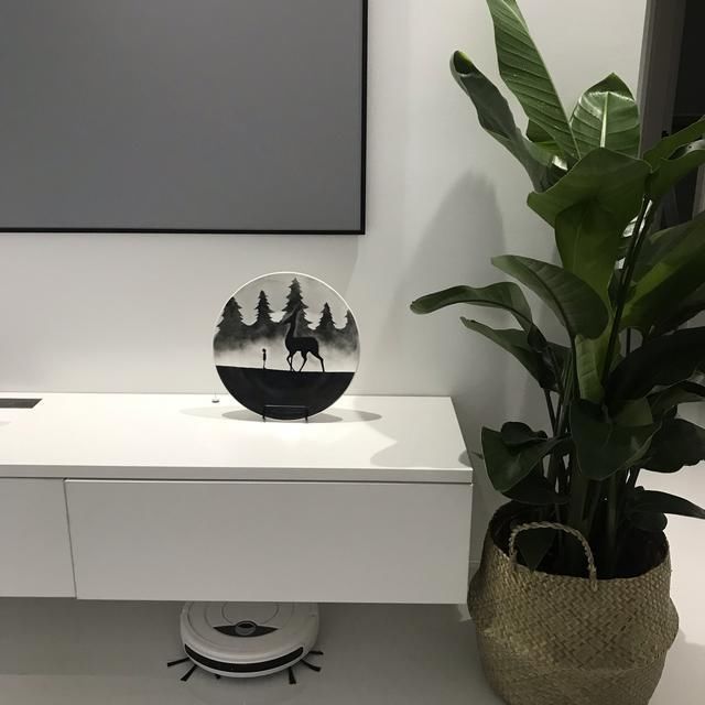 电视背景墙|我的家终于毕业了，就喜欢这样白的装修，进门就能马上被迷住