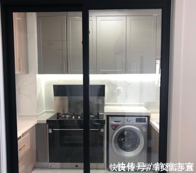 实用|历时半年把家装好,全屋很漂亮,洗衣机放厨房太实用,忍不住晒晒!