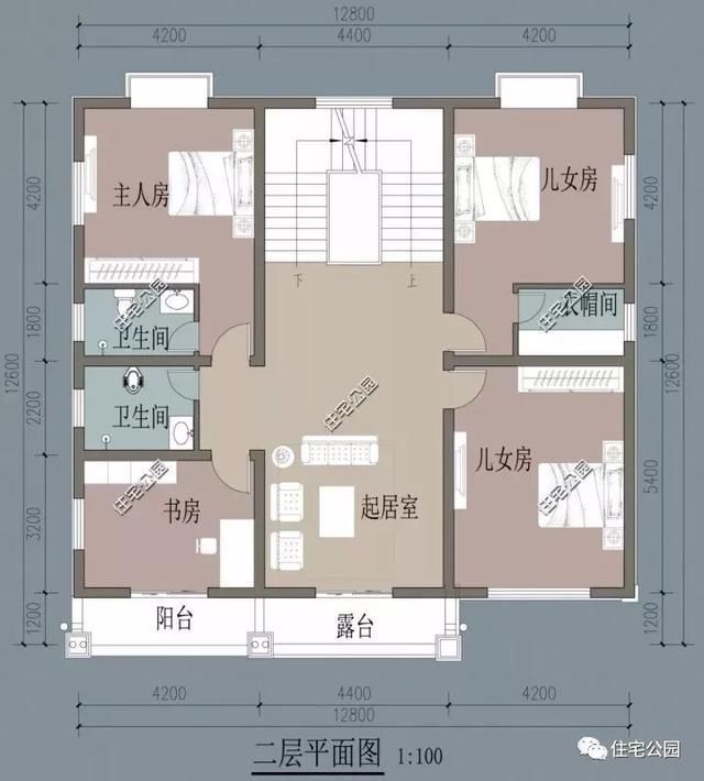 占地尺寸|农村建房没有堂屋,那还怎么住人8套带堂屋户型30万就能盖