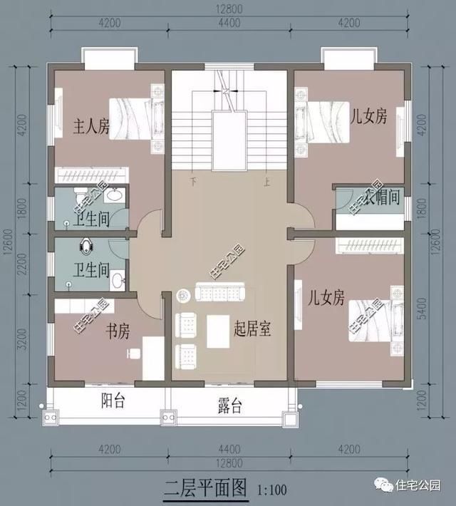 占地尺寸|农村建房没有堂屋，那还怎么住人8套带堂屋户型30万就能盖