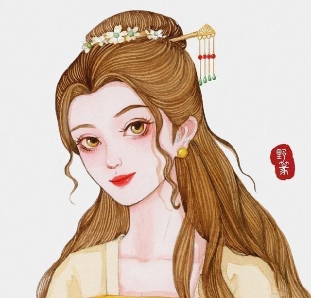 发型 迪士尼公主们不仅换了发型,还穿上了汉服,这份中国风太美了