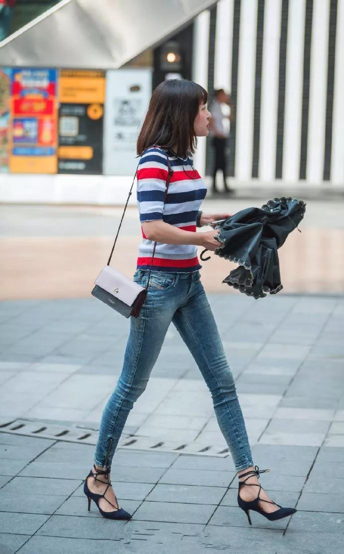 短裤|高跟鞋魅力时尚,搭配短裤出街更有味道