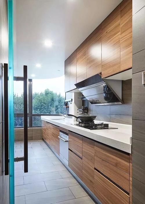 阳台|厨房旁的小阳台原来还可以这么设计,太实用,瞬间后悔我家装早了