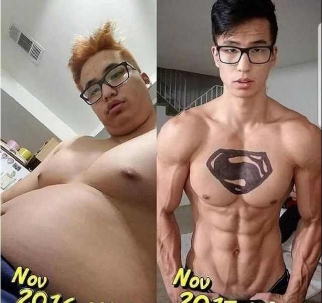 2016.1|男人撸铁之前和撸铁之后的对比，差别真的太逆天了！