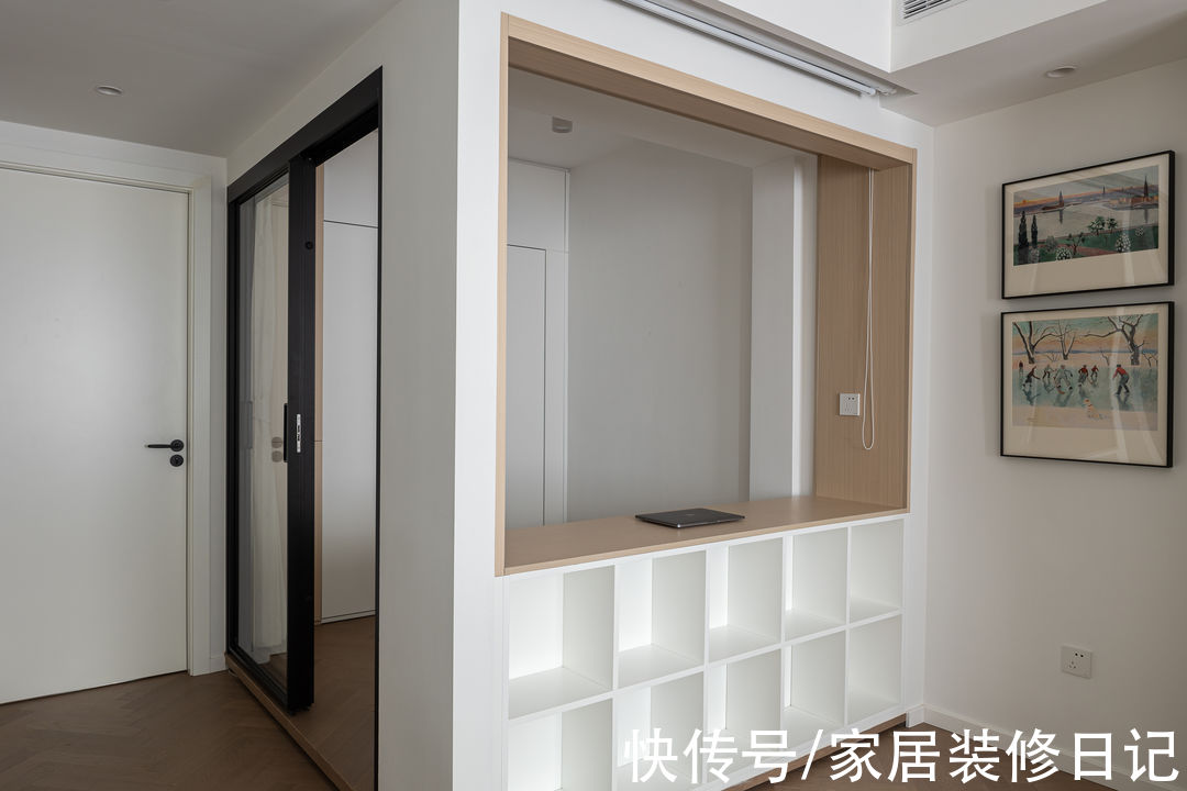 两房|60㎡改极简两房半，LDK客餐厨一体设计，空间显大堪称小户型典范