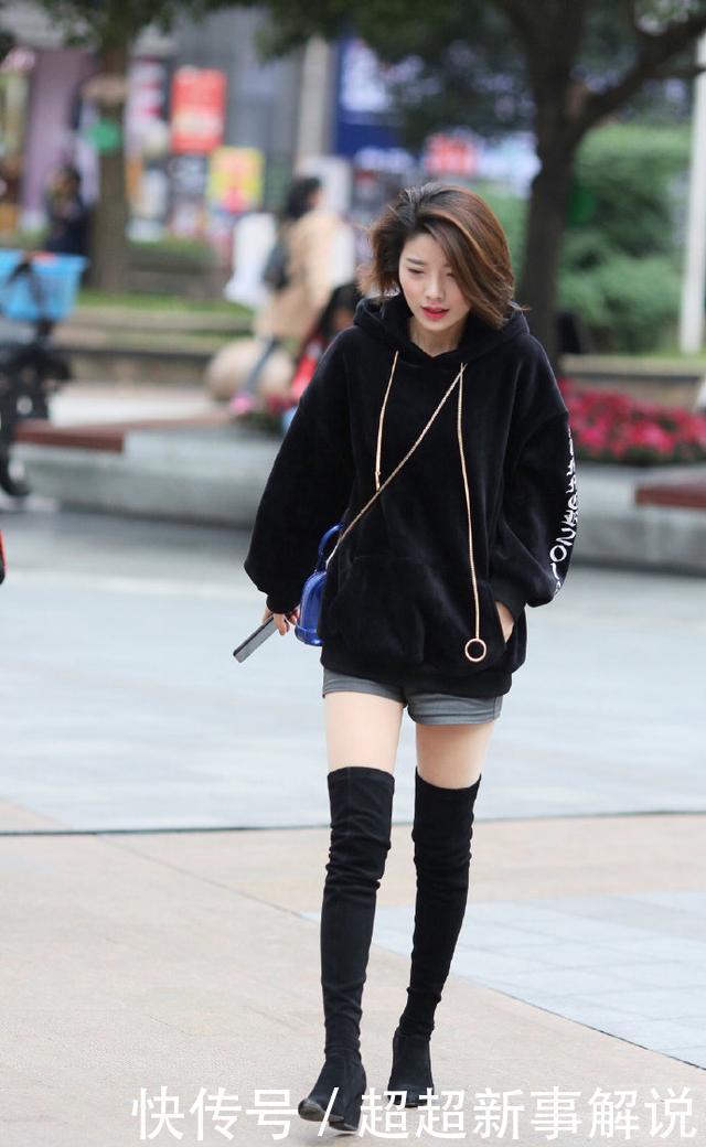 冬季靴子怎么穿，挑对“长度”是关键，让你轻松一米八！