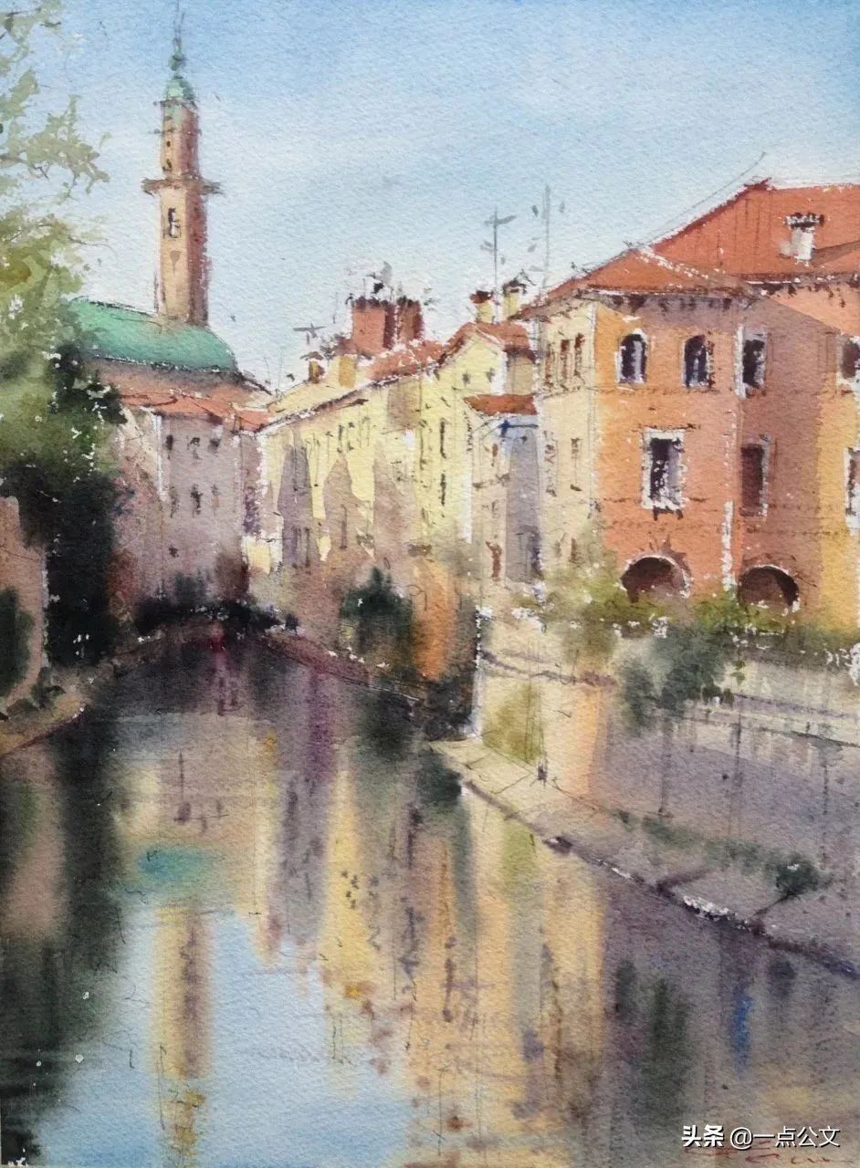 艺术家|流淌的水彩原来是这样的：充满活力与动感