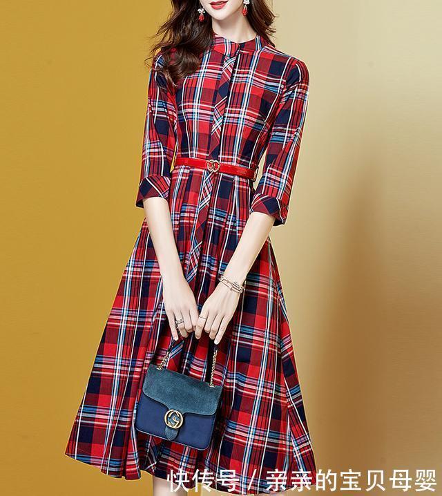 时髦|70后再不打扮你就老了,穿时髦点,推荐这新款秋裙,优雅减龄洋气