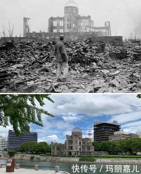 中年|30张过去和现在的对比照片,感受一下时间的力量