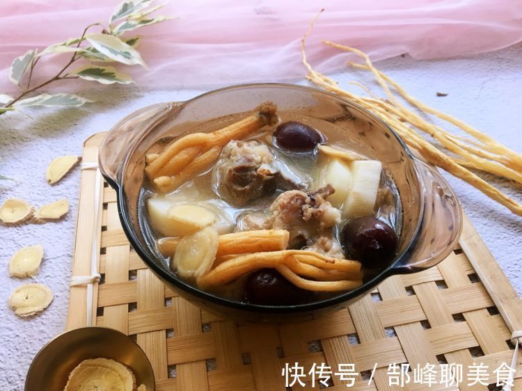 山药骨头汤|党参山药骨头汤,肉质鲜美味道好,冬天滋补要多喝