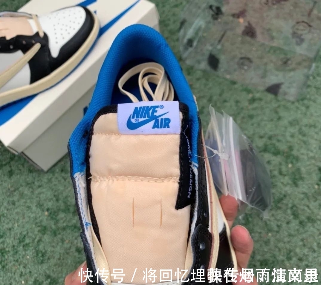 正品 藤原浩倒钩闪电aj1最强横向对比测评 中底拉邦皮料剪裁差的是正?