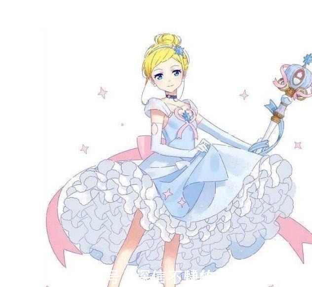 迪士尼公主|迪士尼公主变身魔法少女,甜美又时尚,她们会有什么魔法呢