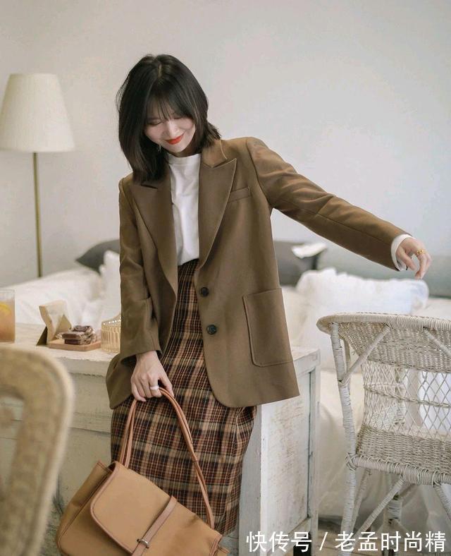 小个子 秋季穿搭需要一件合适的外套,只要穿对了,高级感满满