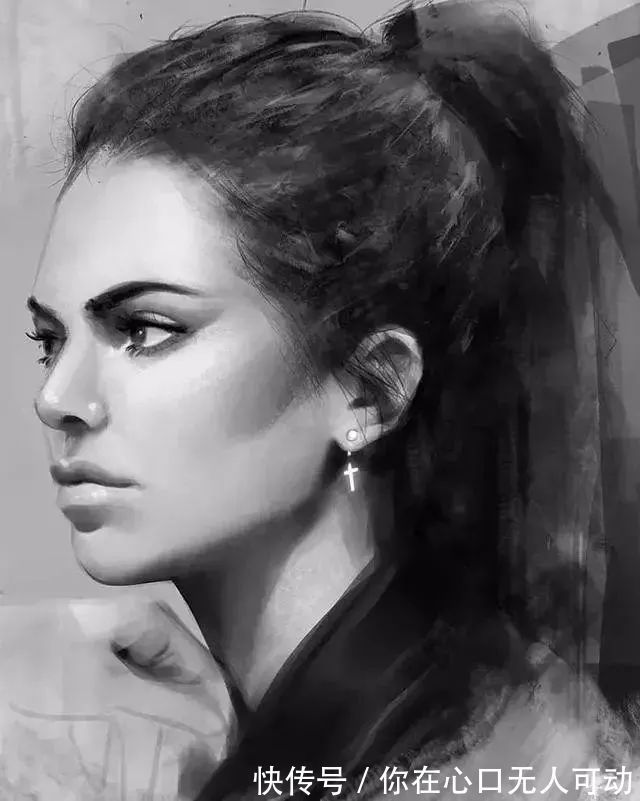 mandy!这三位艺术家的画中女子,楚楚动人,美若天仙