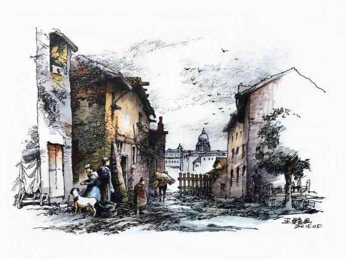  极品六大钢笔画，我是一张张跪着看完的，简直美爆