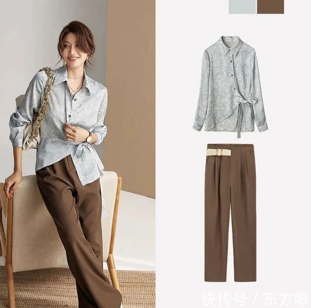 职场 真正精致的女人，秋天这么穿，高级优雅又舒适