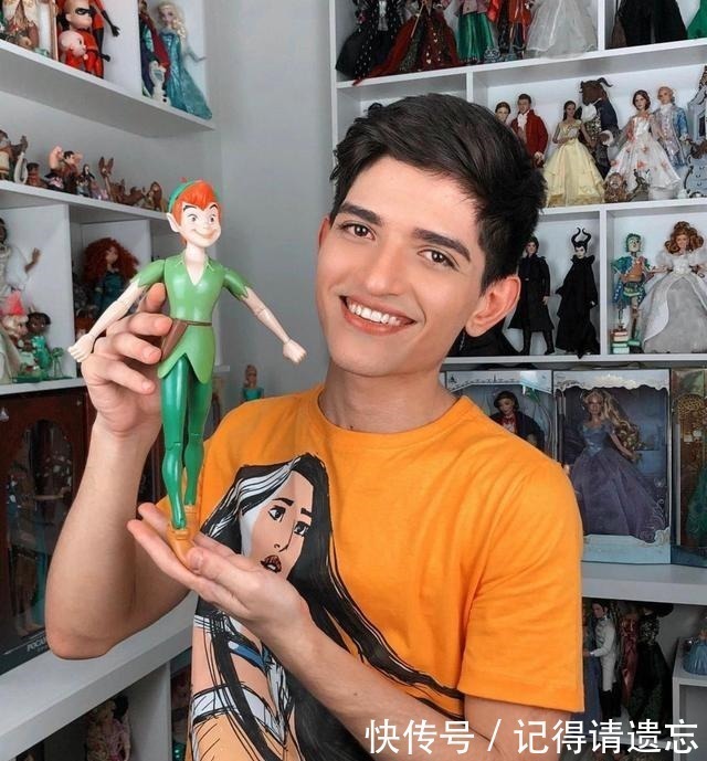 宝嘉|迪士尼公主是女生专属25岁小伙子自制娃娃,成为“高级玩家”