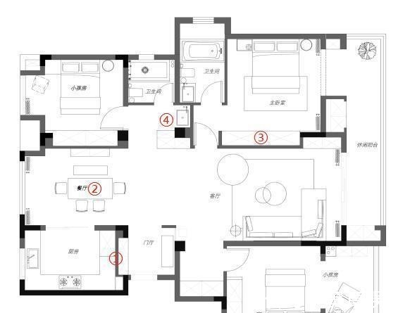 装饰画|她家135平，坚持给全屋做“减法”，完工反而太高级！忍不住晒晒