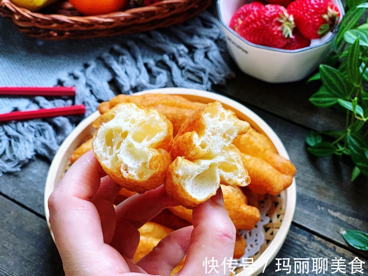 添加剂|健康香酥的小油条自己在家做，放心吃，没有任何添加剂