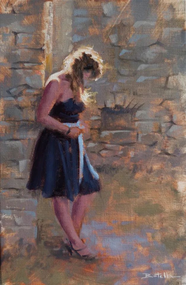 艺术学院$法国女画家:魅力独特的色粉味道