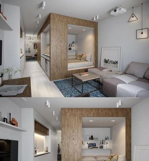 复式|朋友买套层高4米5的复式，又在家里砌套房，层高再高都能浪费了