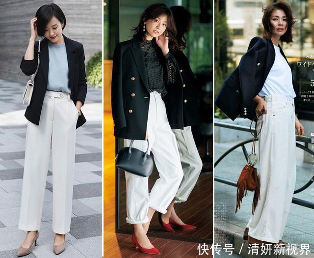这条裤子和秋冬季太配了,百搭减龄,承包你一整季的时髦