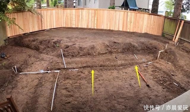 台阶|铺石板路砌台阶,荒芜庭院经过10天改造,一半花园一半休闲