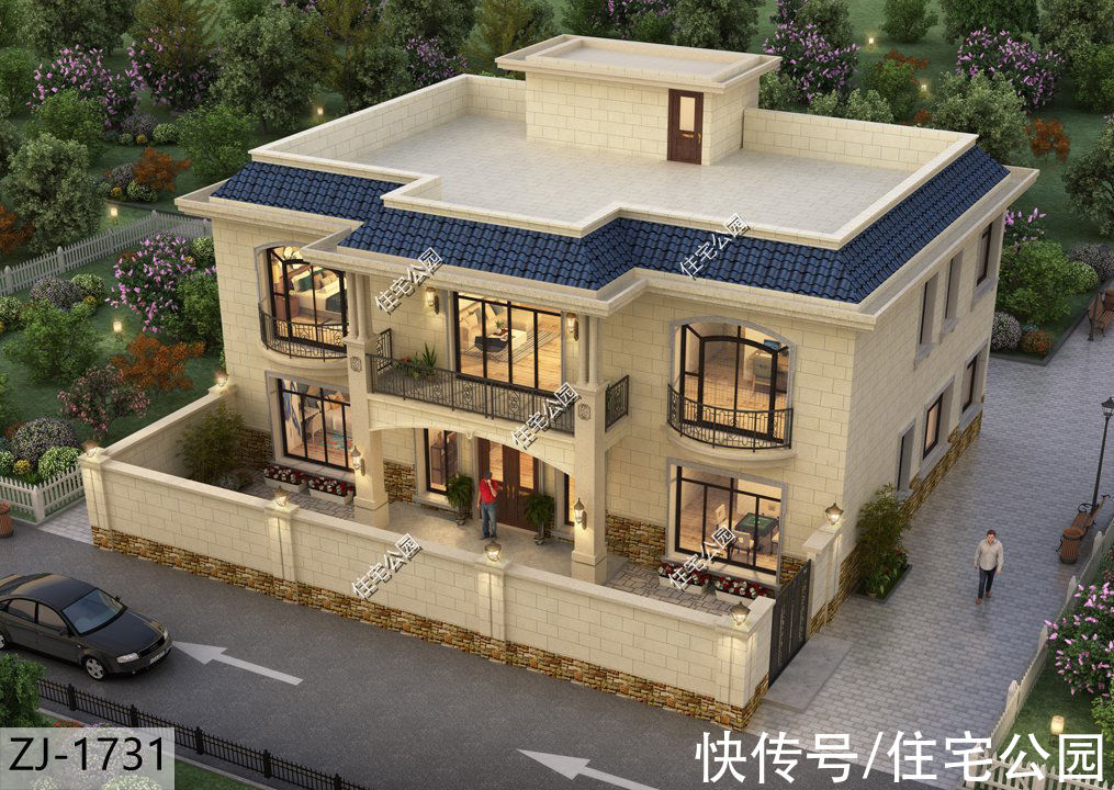 洗衣房|农村9月底盖房，选这套户型保证漂亮，40多万的造价谁都盖得起