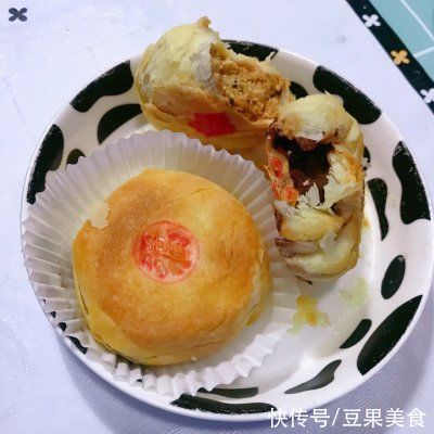 油皮|酥到掉渣的苏式鲜肉月饼（中级西点师开酥法）