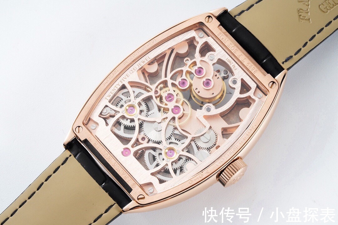 bmw ABF厂法兰克穆勒陀飞轮腕表25钻镂空陀飞轮