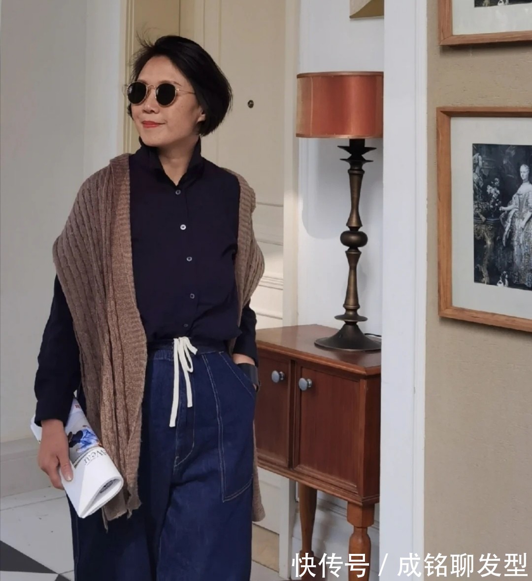 衬衫|50岁身材微胖的女人,靠穿衣搭配打造高级气质,会穿才是硬道理